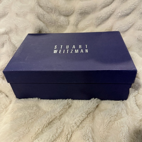 STUART WEITZMAN TWO MUCH WEDGE HEEL SANDAL SZ 9, RETAIL $345 New In Box - Picture 4 of 8